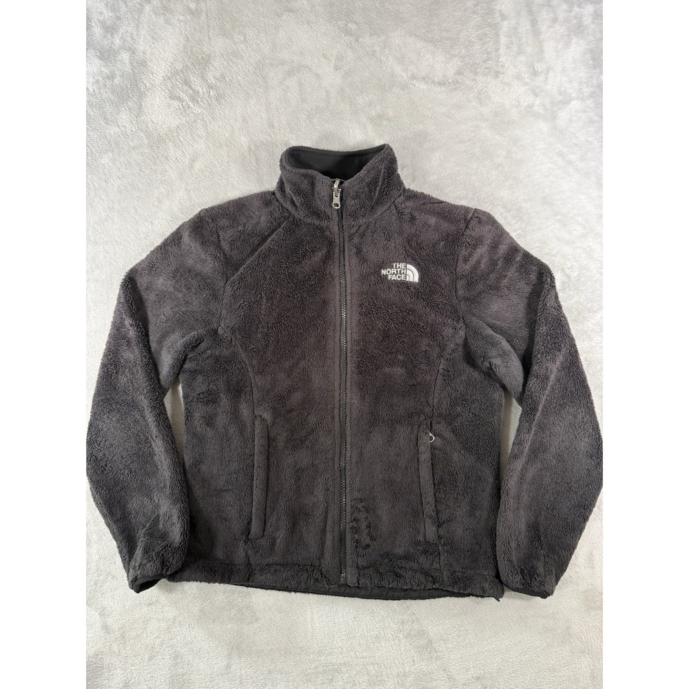 The North Face Jacket Womens XS Black Fleece Full Zip Soft Fuzzy